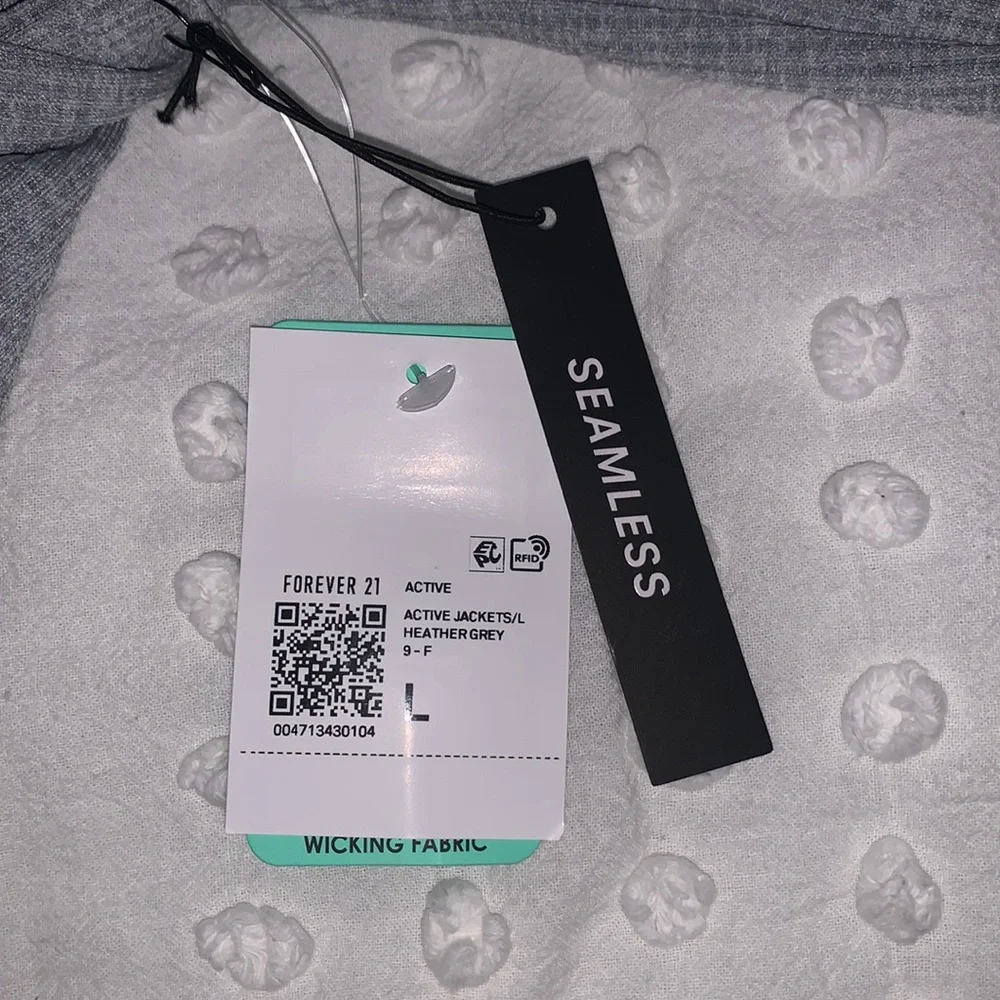 Forever 21 Active Seamless Zip up Jacket - Picture 3 of 4